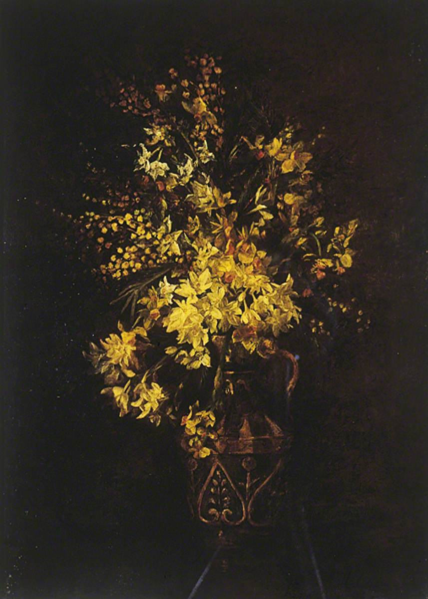 Spring Flowers in a Vase