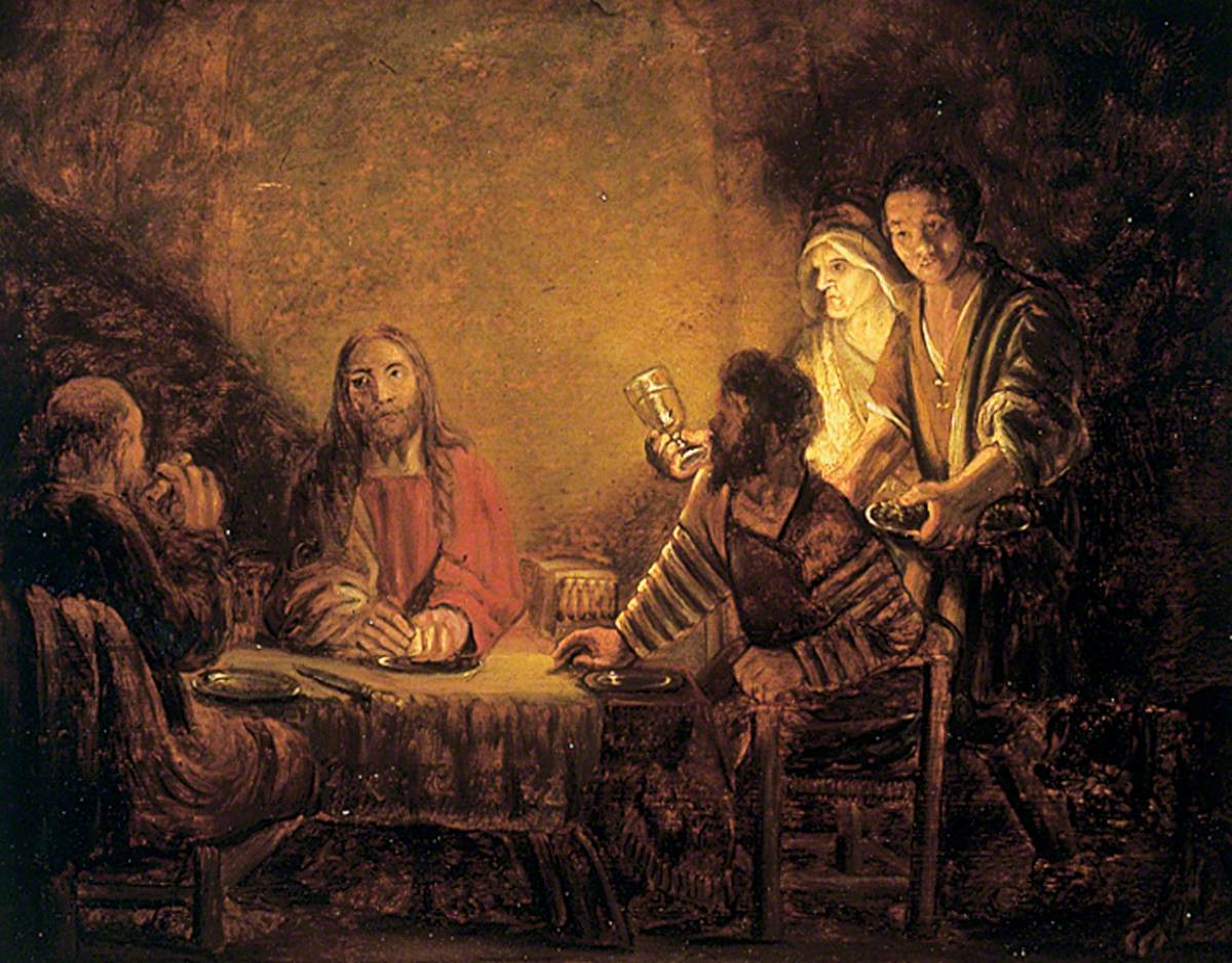 Christ and the Disciples (Supper at Emmaus)
