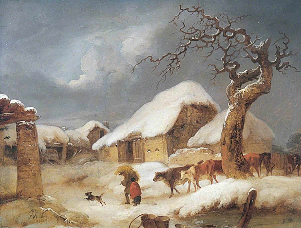 Snow in the Farmyard