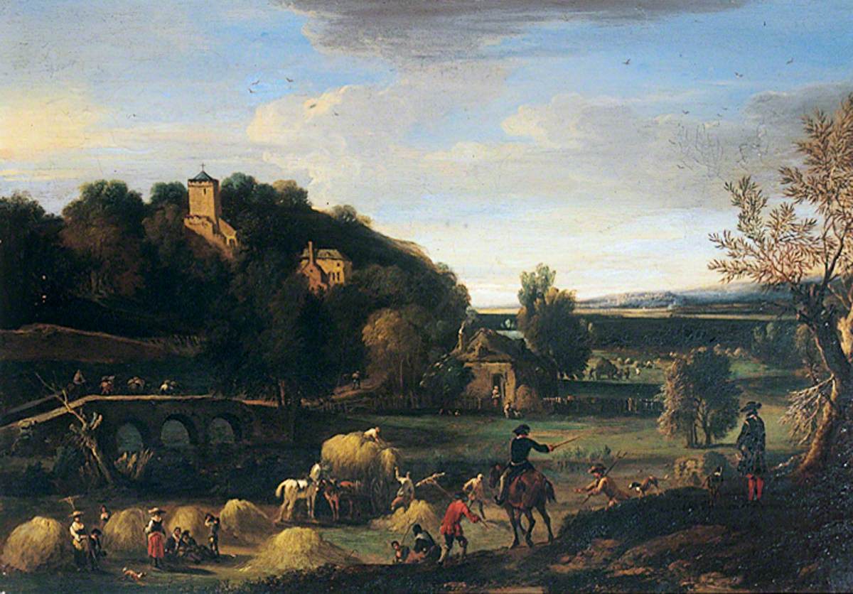 Landscape with Haymakers