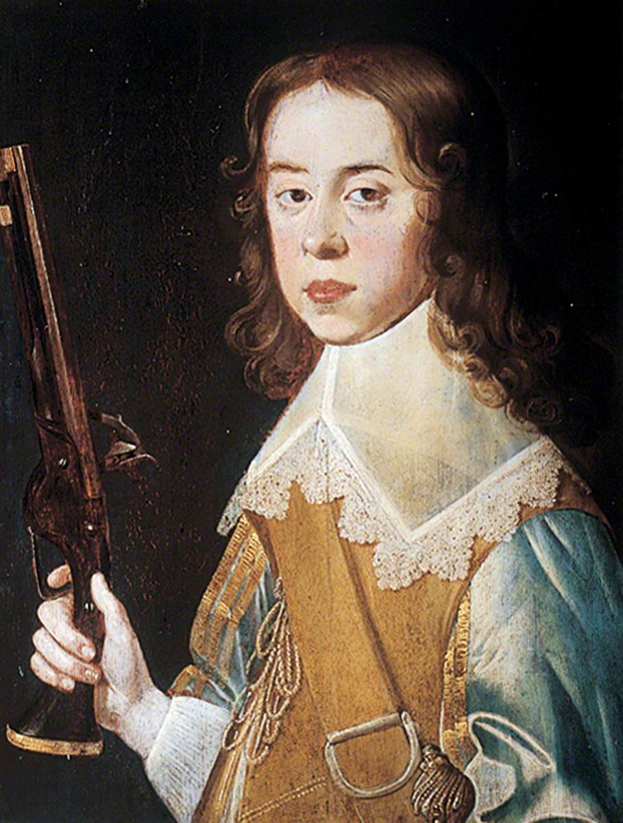 Portrait of a Boy with a Pistol