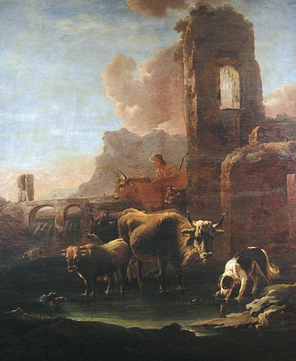 Cattle and Ruins