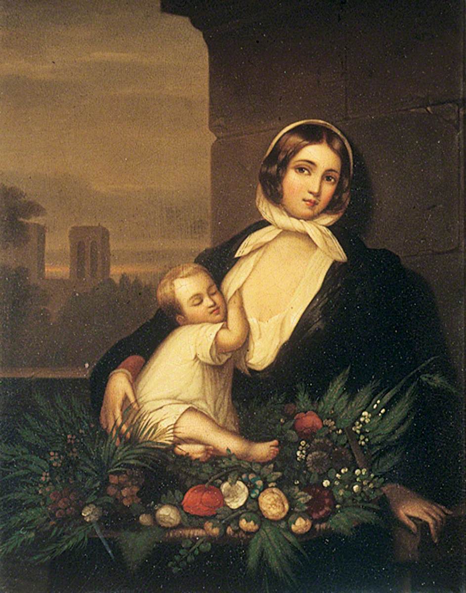 A Woman and Child