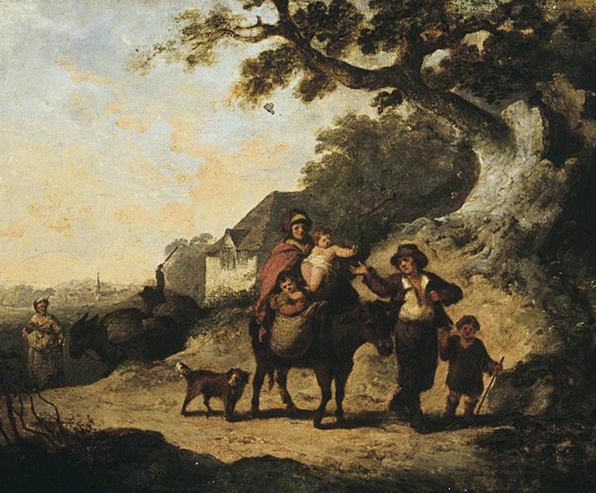 Peasant Family on the Road