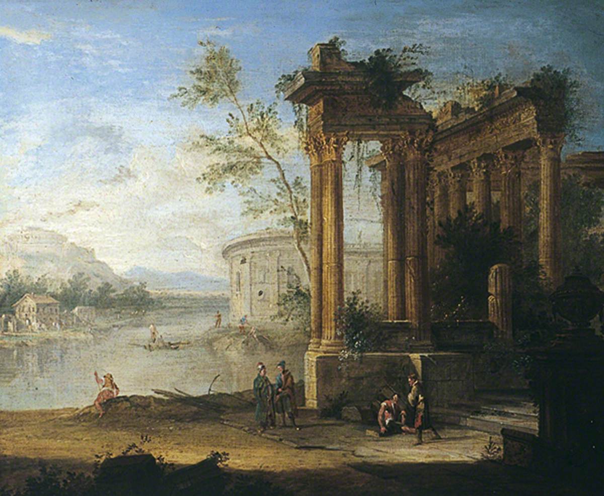 Ruins and Figures