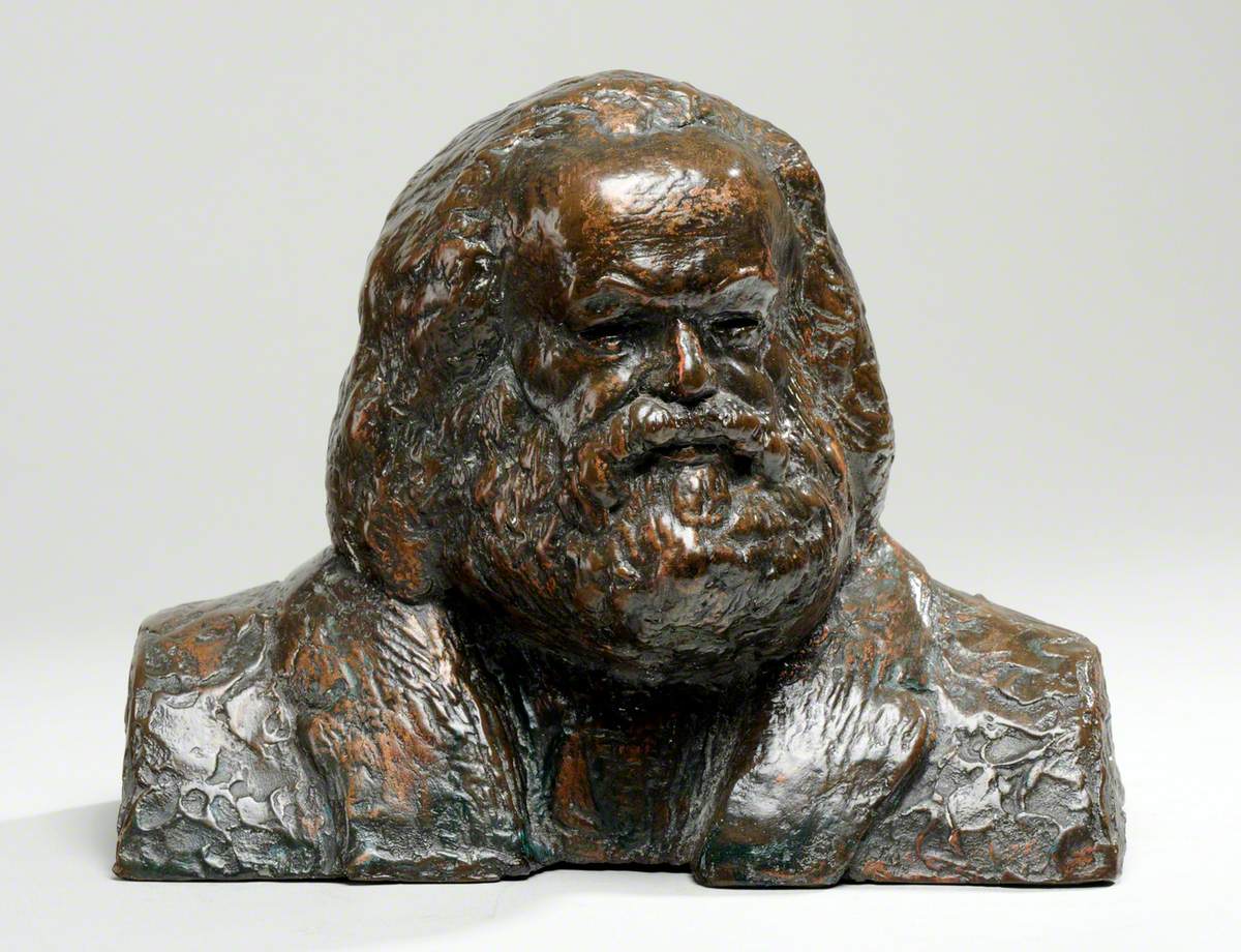 Maquette for the Bronze Head for the Karl Marx Memorial, Highgate Cemetery, London