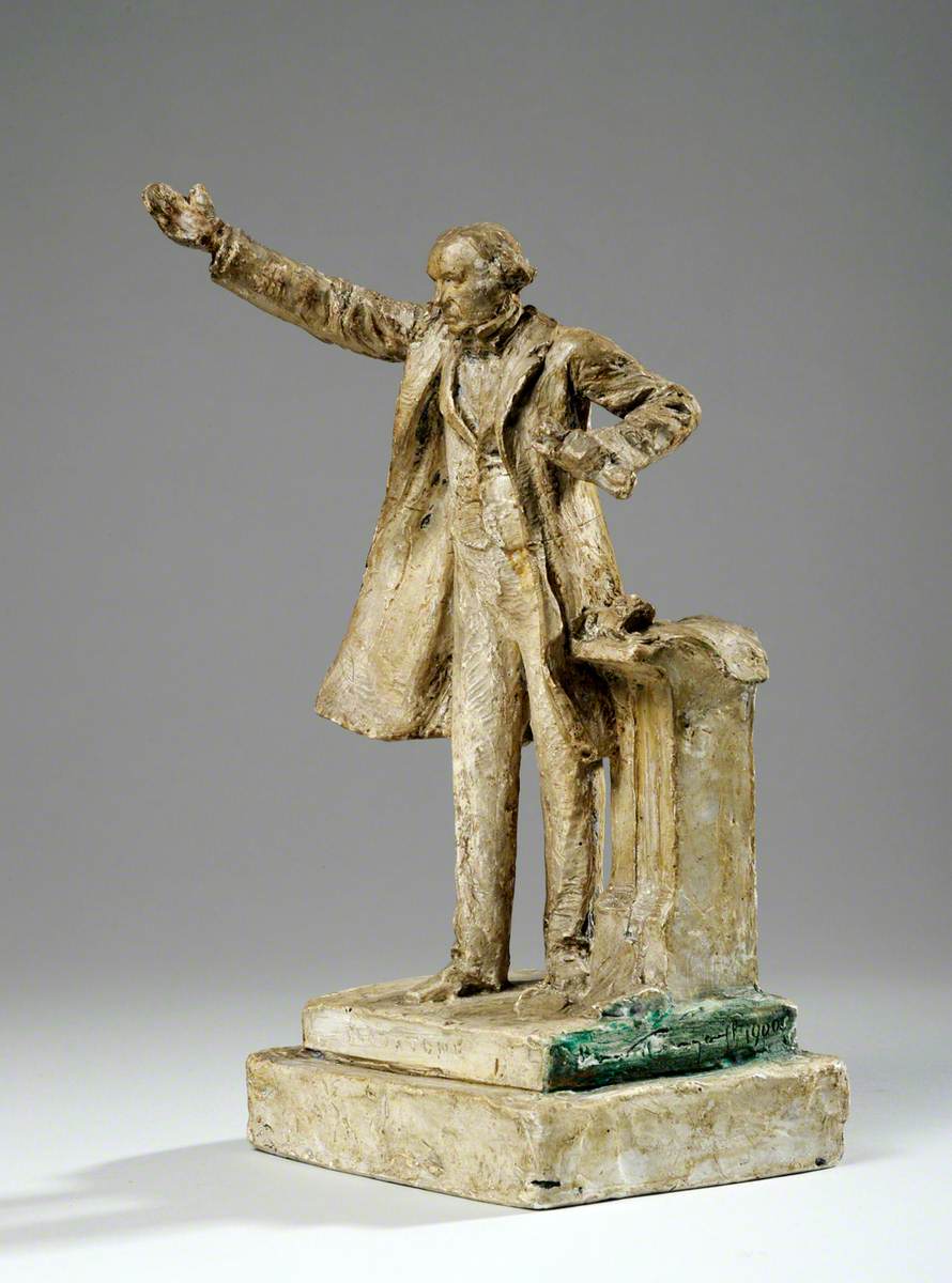 Maquette for the Statue of William Ewart Gladstone (1809–1898) on The Strand, London