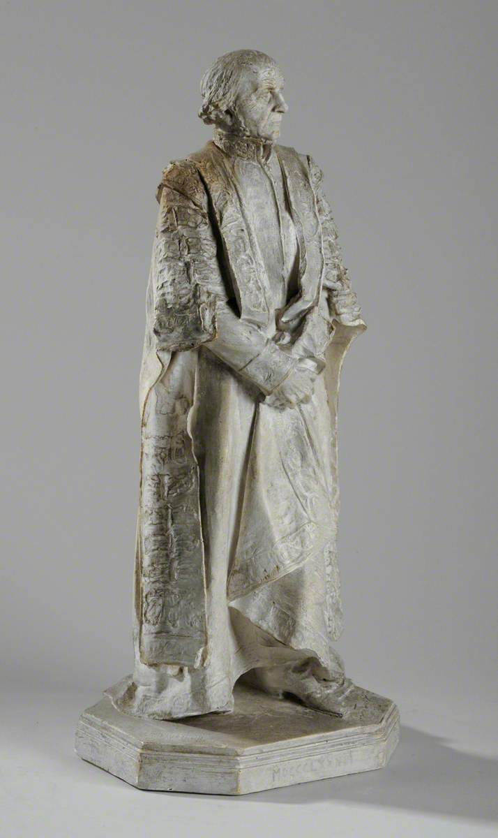 Maquette for the Statue of William Ewart Gladstone (1809–1898) on The Strand, London