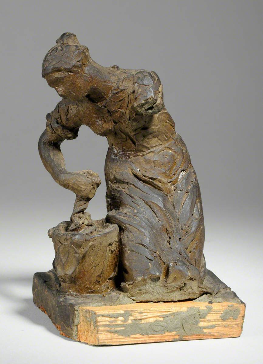 Maquette for a Figure of a Washer-Woman