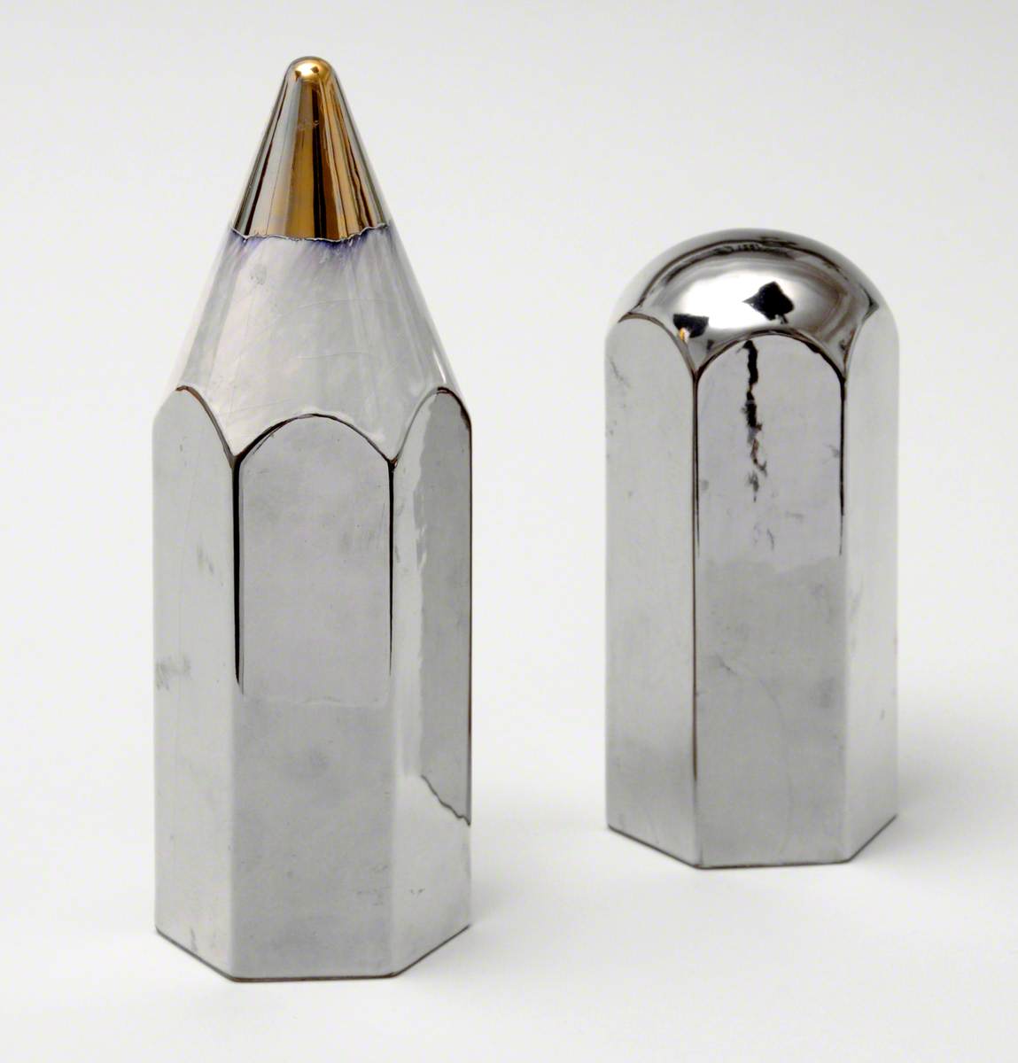 Ceramic Pencil 1H & 2H Silver and Gold