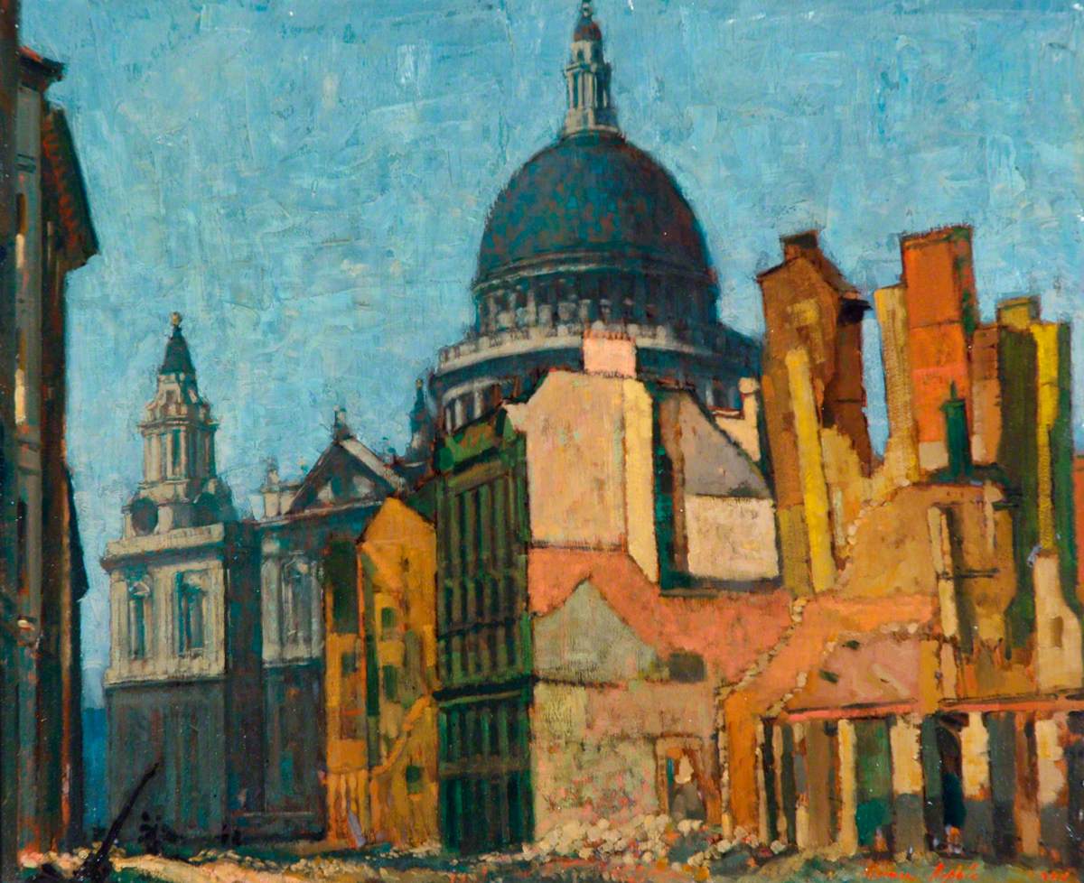 St Paul's and Cannon Street, May