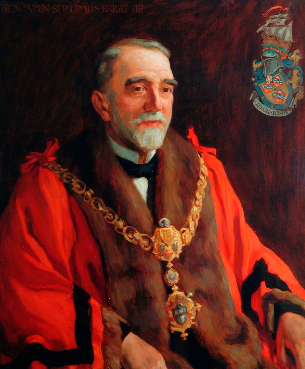 Benjamin Septimus Brigg, First Mayor of Keighley (1882)