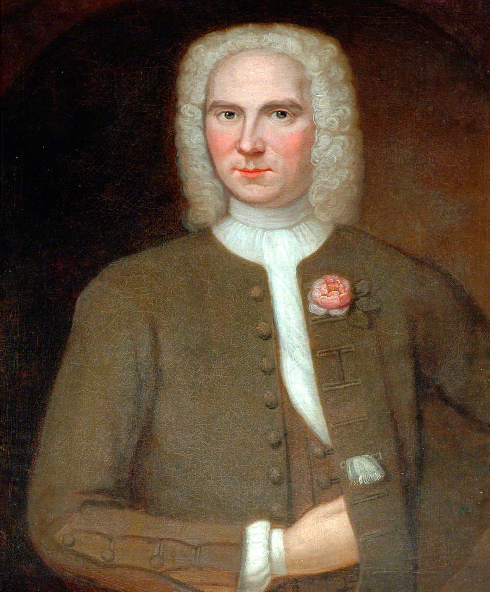 Portrait of a Man with a Rose