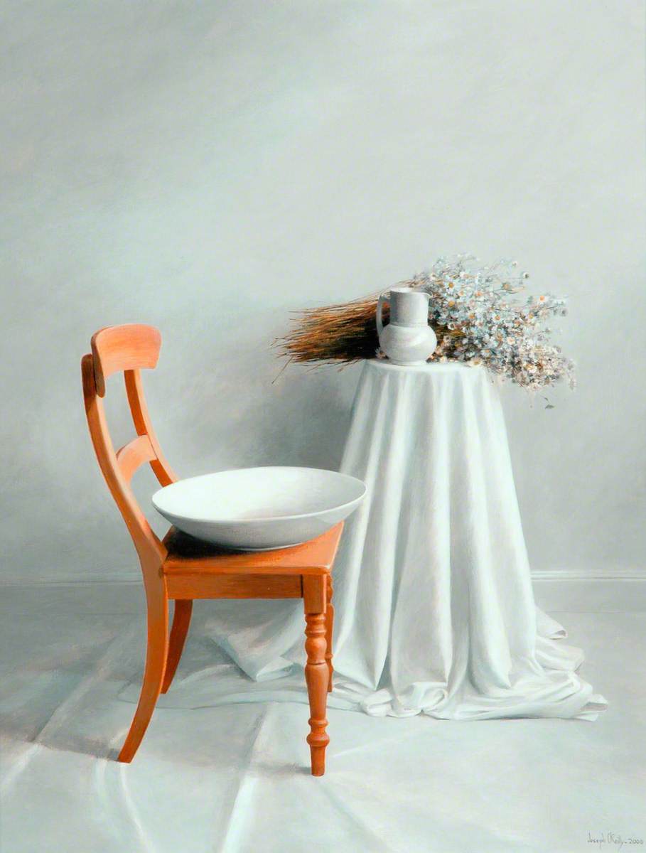 Still Life, Chair and Bowl