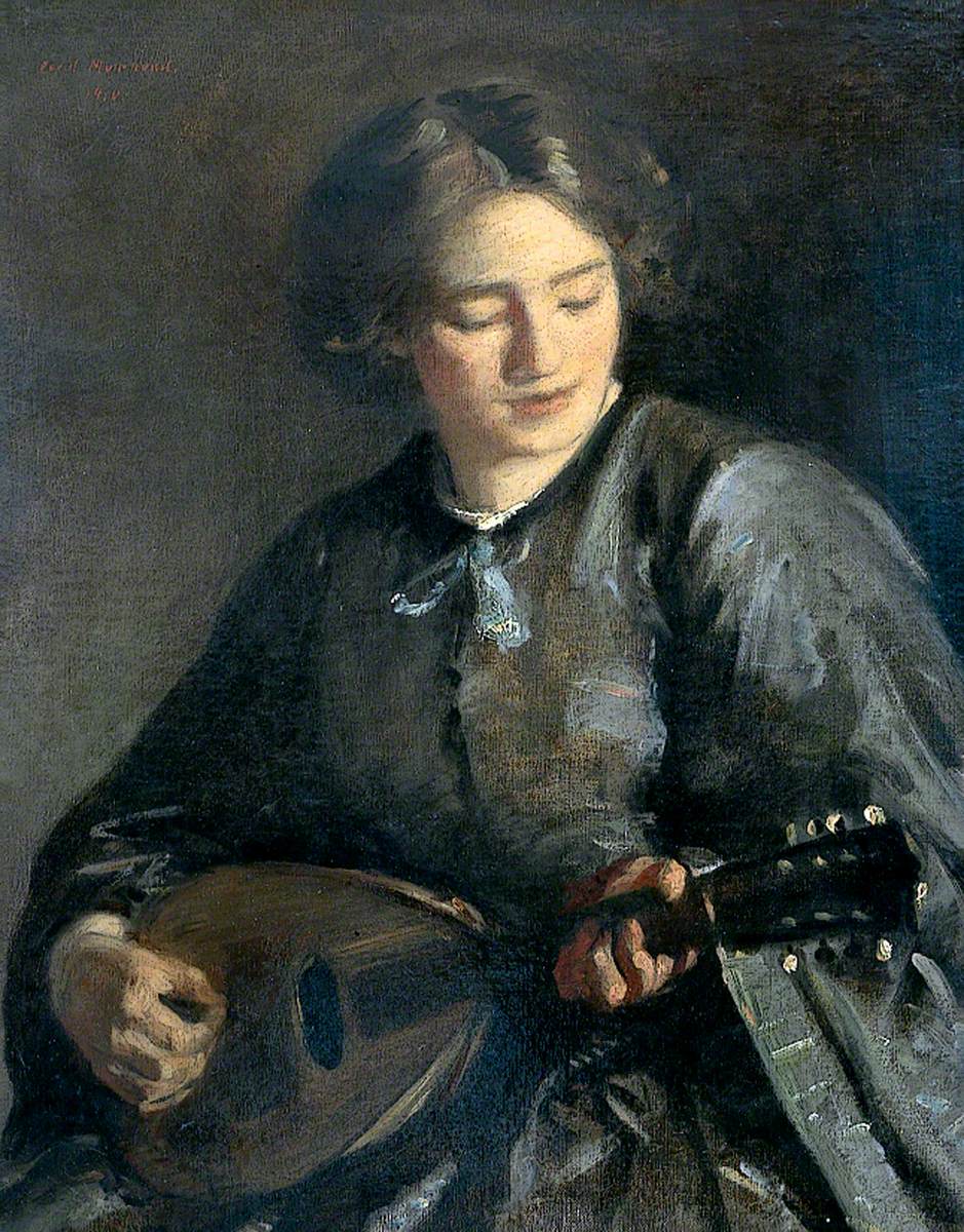 Girl with a Mandolin