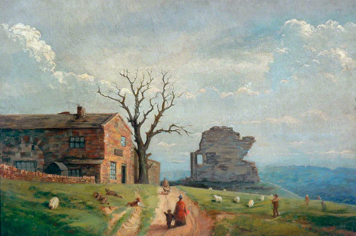 Howley Hall Ruins and Farm