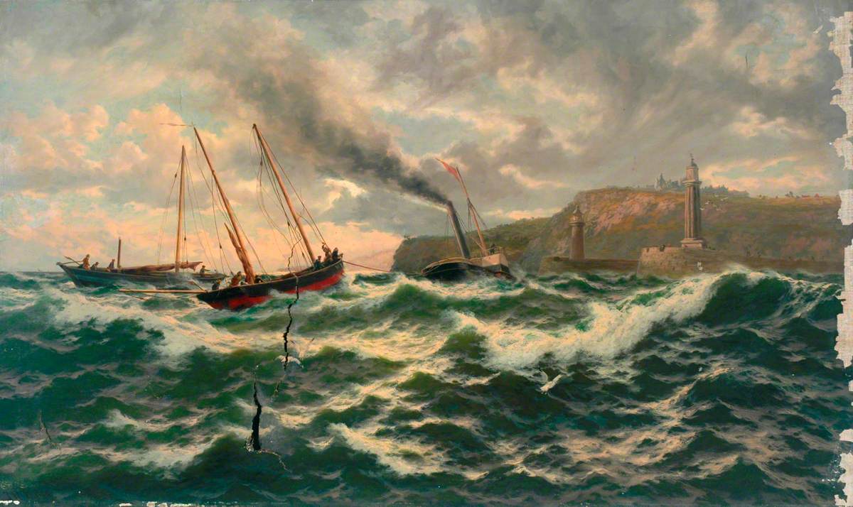 'Gainst Wind and Tide, off Whitby