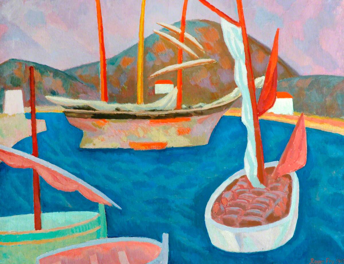 Boats in a Harbour (St Tropez)