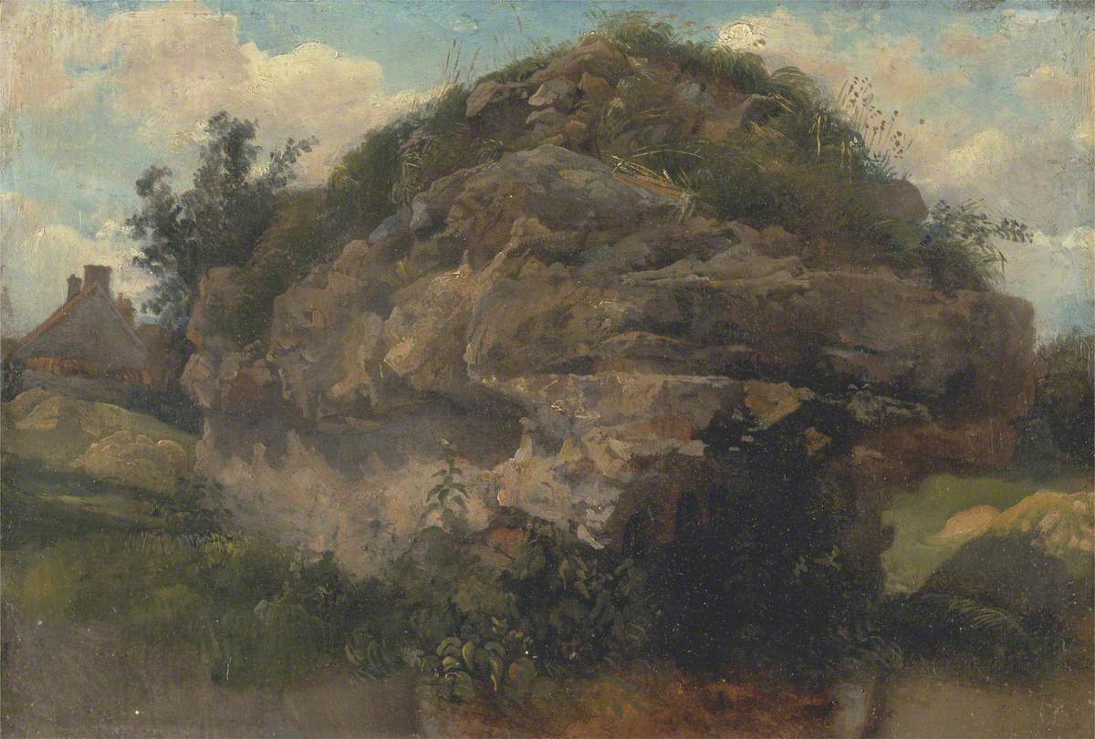 Rocky Hillside