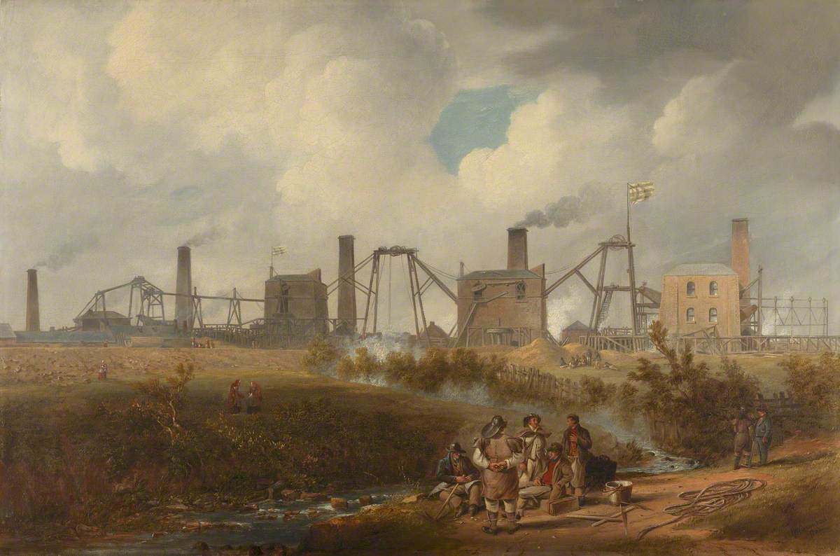 A View of Murton Colliery near Seaham, County Durham