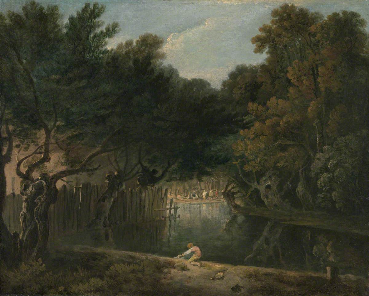 View of the Wilderness in St James's Park