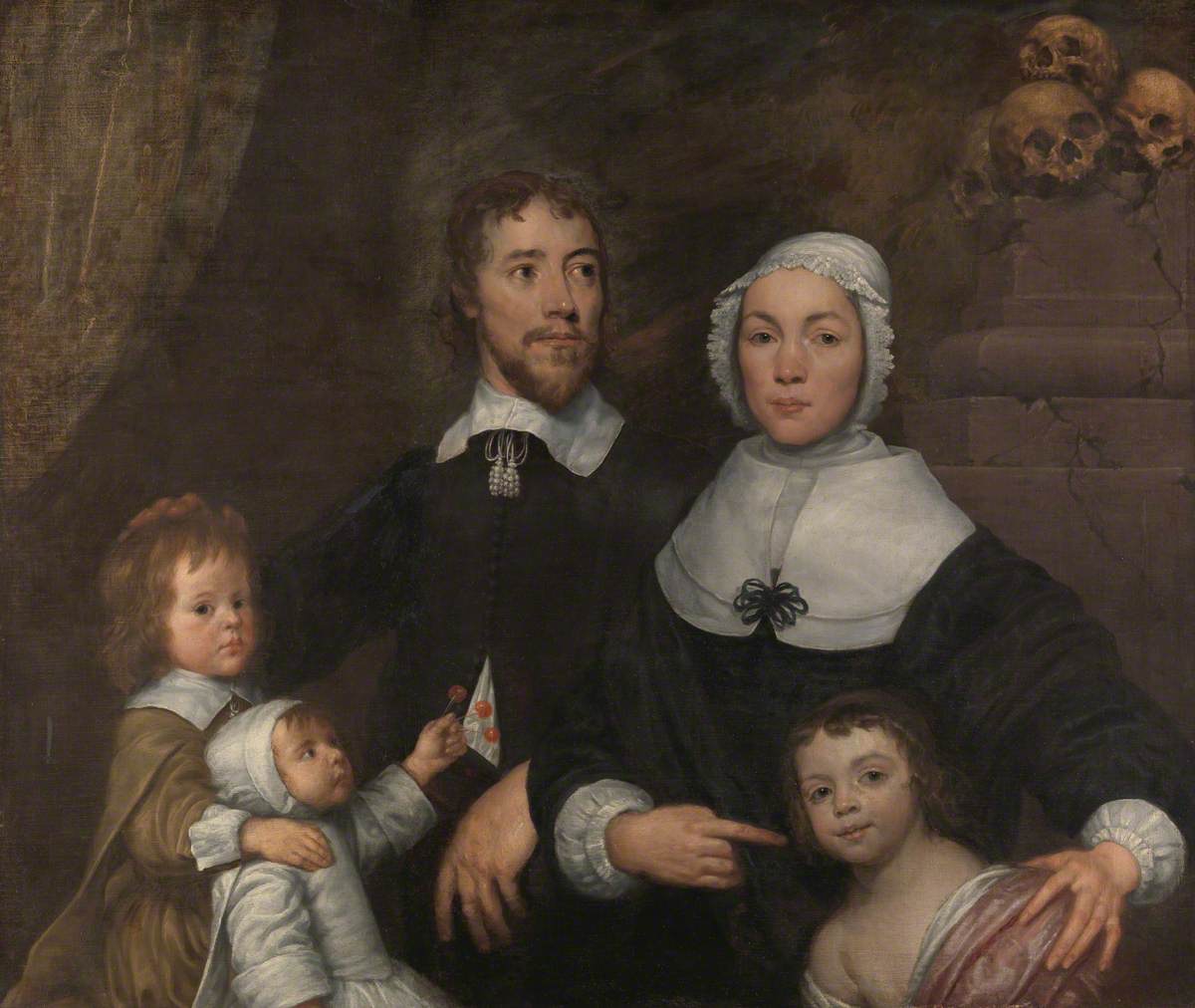 Portrait of a Family, Probably that of Richard Streatfeild