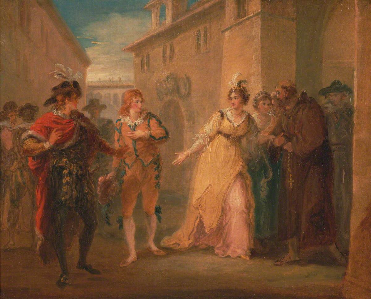 The Revelation of Olivia's Betrothal, from ‘Twelfth Night’, Act V, Scene I