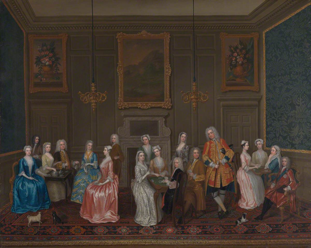 Tea Party at Lord Harrington's House, St James's