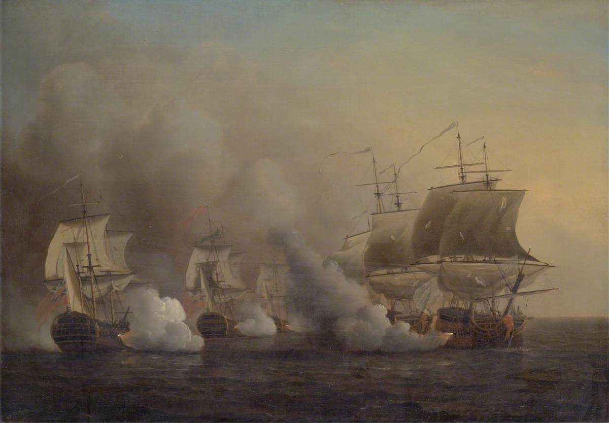 Action off the Cape of Good Hope