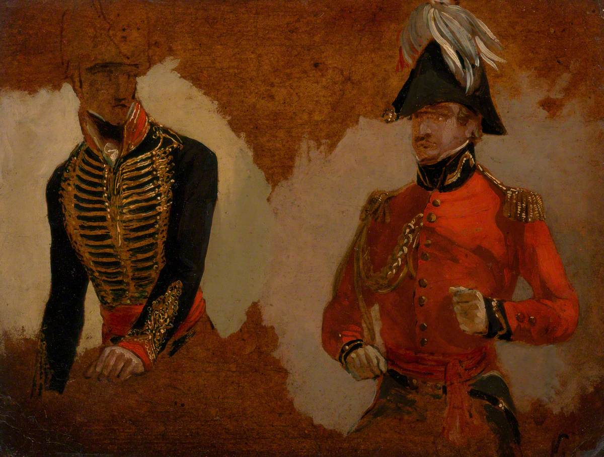Studies of Royal Horse Artillery Uniform, and of an ADC to the Commander in Chief