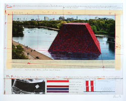 The Mastaba (Project for London, Hyde Park, Serpentine Lake)
