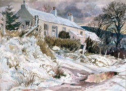 Deeside Cottage, Winter