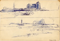 Landscape with Church & Tower