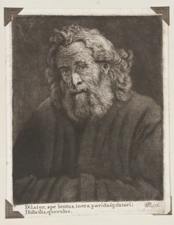 Bust of an Old Man with Hands in Sleeves of Robe
