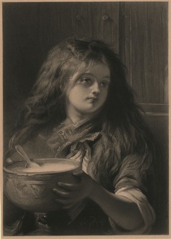 Girl With Bowl of Porridge