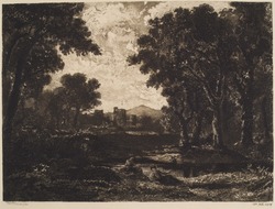 A Wooded Landscape with Castle