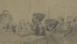 Sketches of Members of the Northern Arts Club