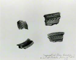 Fragments of Urn Found in a Cist at Roseisle