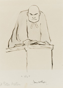 The Reverend Peter Anton - Illustration for H.H. Kynett's 