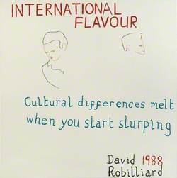 International flavour: cultural differences melt when you start slurping
