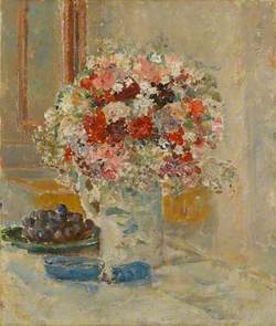 Flowers and Grapes