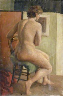 Seated Female Nude