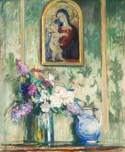 Interior with Still Life and Picture of the Madonna and Child