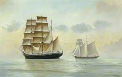 The 'Hope' and 'Aeron Belle' Sailing in Company