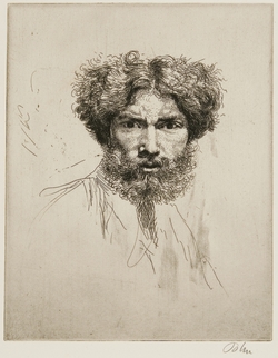 Portrait of the Artist: 'Tete farouche'
