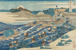 Fuji from Kanaya on the Tōkaidō Road | Tōkaidō Kanaya no Fuji | 東海道金谷ノ不二 (creator)