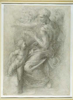 The Virgin and Child with singing Angels