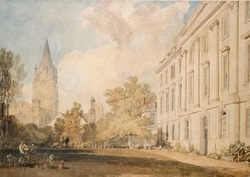 View of the Cathedral of Christ Church, and Part of Corpus Christi College