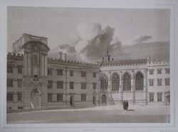 Part of the Quadrangle of Exeter College