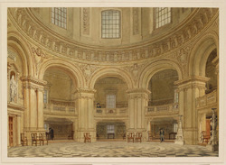 Interior of the Radcliffe Library
